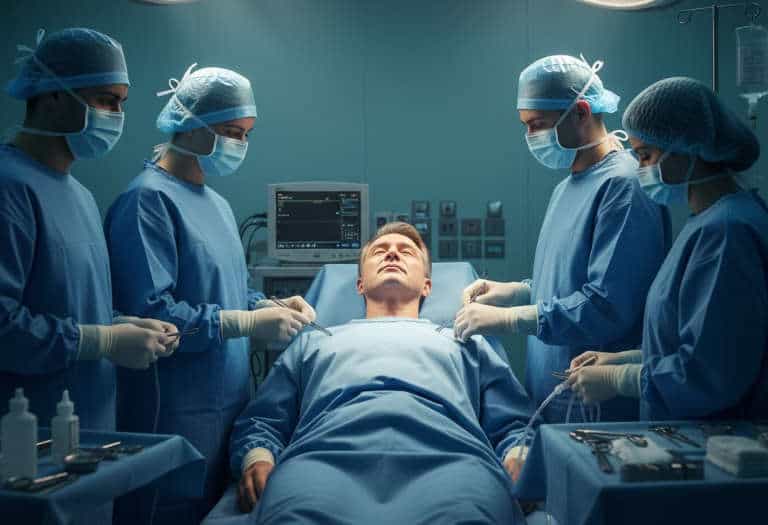 Hypnotist In Trance For Surgery