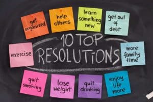 Top 10 New year's resolutions
